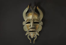 Load image into Gallery viewer, West African Cast Bronze Senufo Kpelié Mask, Early to Mid 20th Century