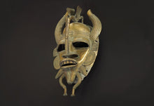 Load image into Gallery viewer, West African Cast Bronze Senufo Kpelié Mask, Early to Mid 20th Century