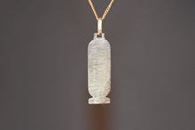 Load image into Gallery viewer, Estate 9 Carat Gold Egyptian Hieroglyph Pendant