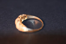 Load image into Gallery viewer, A Victorian 18 Carat Gold, Coral &amp; Diamond Graduated Ring
