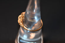 Load image into Gallery viewer, A Victorian 18 Carat Gold, Coral &amp; Diamond Graduated Ring
