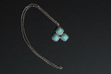 Load image into Gallery viewer, Danish Jørgen Jenson 1960s Faux Turquoise Pendant
