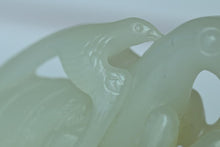 Load image into Gallery viewer, Qing Dynasty Bird, Mantis, and Cicada Jade Carving
