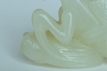 Load image into Gallery viewer, Qing Dynasty Bird, Mantis, and Cicada Jade Carving
