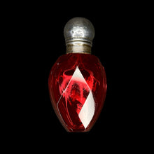 Load image into Gallery viewer, Charles May Ruby Glass Scent Bottle
