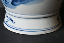 Load image into Gallery viewer, A Transitional Period (1620-1683) Blue &amp; White &#39;Yu Tang Jia Qi&#39; Vase
